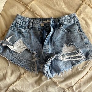 jean shorts